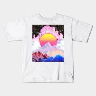 Flower Sunrise Kids T-Shirt